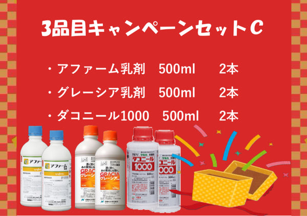 3品目キャンペーンセットC（通常価格より1,000円お得！）